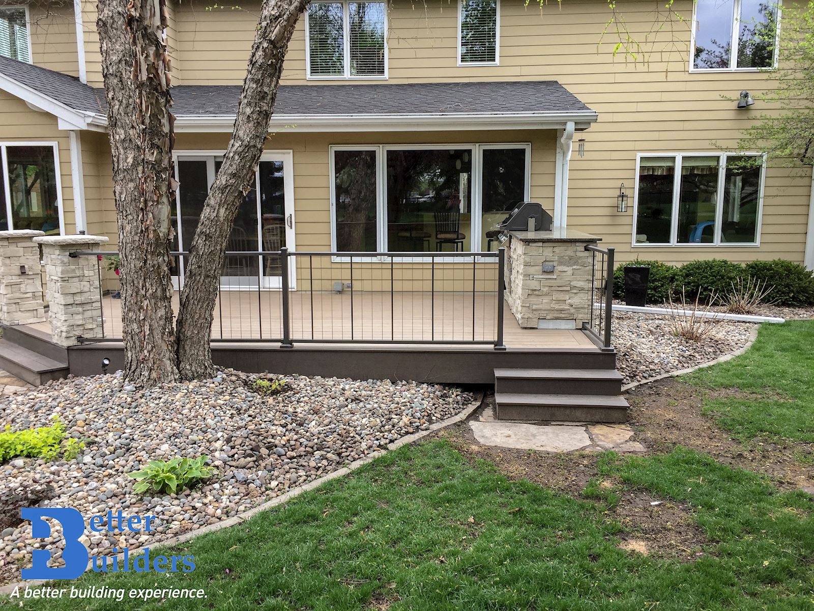 Johnston, IA Deckorators deck Project Better Builders Iowa Decks